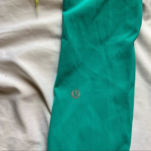 Lululemon Train Times 7/8 Spirit Green Leggings